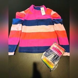 Girls 3t 2pc set shirt and tights Gap